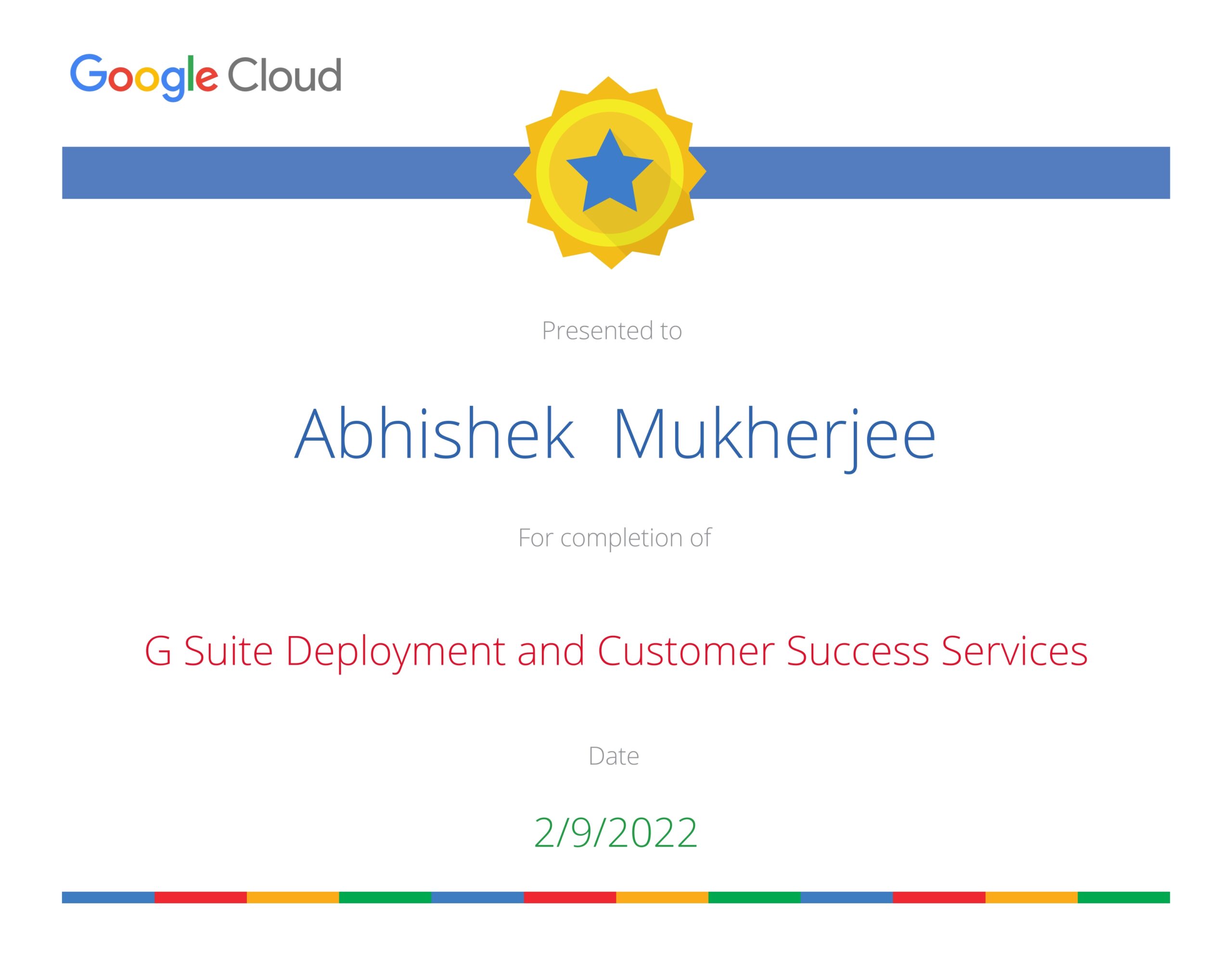 G Suite Deployment and Customer Success Services